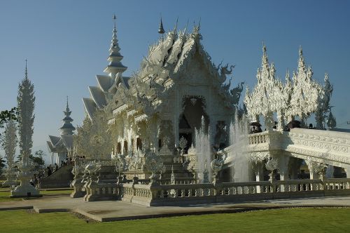 Balta Šventykla, Tailandas, Chiang Rai