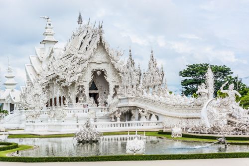 Balta Šventykla, Chiang Rai, Tailandas