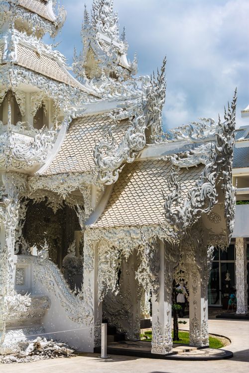 Balta Šventykla, Chiang Rai, Tailandas, Asija