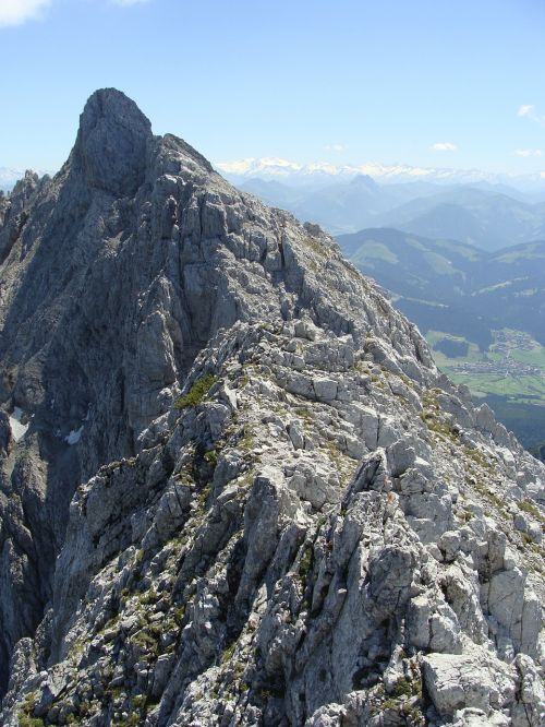 Wilder Kaiser, Kalnas, Piko, Aukščiausiojo Lygio Susitikimas, Tyrol, Alpės, Gamta, Kraštovaizdis, Vaizdas, Viršuje, Rokas, Didingas, Bjaurus, Aukštas, Masyvi, Kraigas