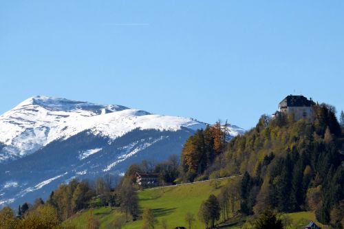 Wildkogel, Kitzbühel Alps, Uždaras Mitersilius, Ruduo, Kraštovaizdis, Pinzgau