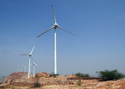 Vėjas, Turbina, Nargund Kalnas, Vėjo Energija, Generatorius, Ekologiškas, Karnataka, Vėjo Energija, Indija