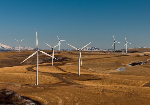 Vėjo Jėgainių Parkas, Vėjo Malūnai, Turbinos, Energija, Vėjas, Žalias, Idaho, Aplinka, Elektrinis, Kraštovaizdis