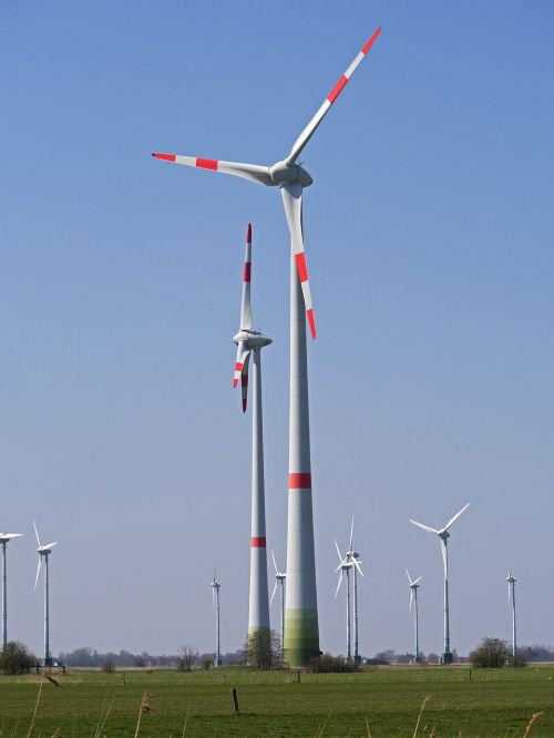 Vėjo Parkas, Windräder, 180 Metrų Klasės, Warnanstrich, Vėjo Energija, Vėjo Energija, Energija, Elektros Energijos Gamyba, Dabartinis, Aplinka, Gamta, Dangus, Rotorius, Atsinaujinanti Energija, Ekologinė Elektros Energija, Aplinkosaugos Technologijos, Vėjo Turbina, Energijos Revoliucija, Pinwheel