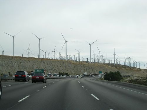 Vėjo Energija, Vėjo Turbina, Kelias, Alternatyvi Energija, Gatvė, Eismas