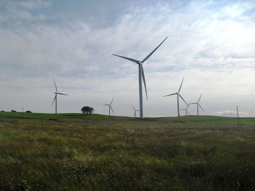 Vėjo Turbina, Kraštovaizdis, Pramoninis, Vėjo Jėgainių Parkas