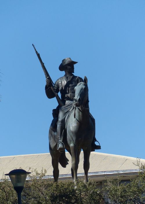 Windhoek, Jojimo Statula, Schutztruppen Raitelis