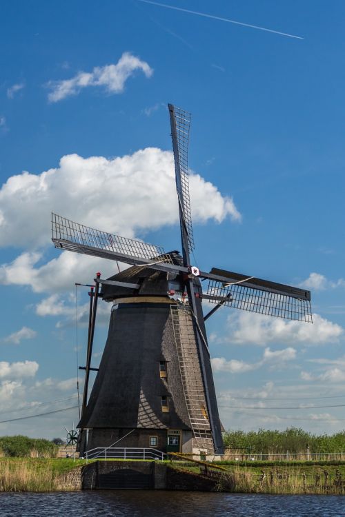 Vėjo Malūnas, Nyderlandai, Kinderdijk