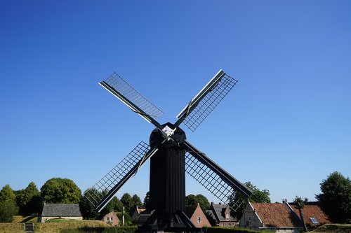 Windmill,  Olandija,  Nyderlandai,  Kraštovaizdis,  Vėjo,  Architektūra,  Miltų Malūnas,  Istorinėmis