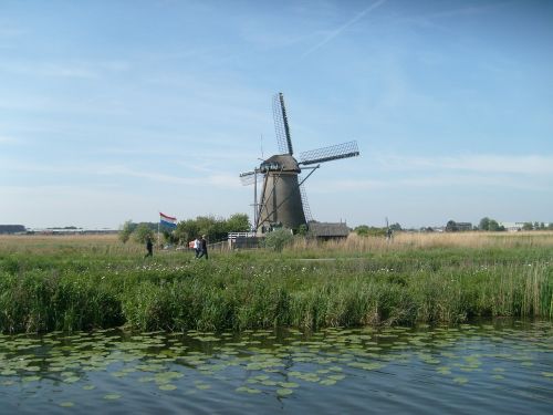 Vėjo Malūnas, Holland, Kinderdijk