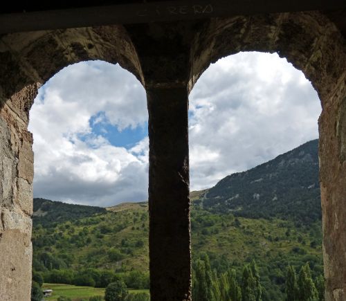 Langas, Langas Lobed, Romanesque, Vall De Boí, Pirėnai, Pallars Sobirà, Romaniškoji Bažnyčia, Paveldas, Varpinė