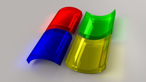Langai, Microsoft, Logotipas, Kompiuteris, Internetas, Langas, Stiklas, Spalvinga, Spiegelung, Raudona, Žalias, Mėlynas, Geltona, Tapetai, Fonas, Blenderis, 3D