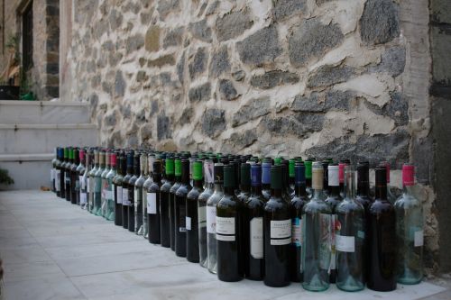 Vynas, Gėrimai, Butelis, Stiklinis Butelis