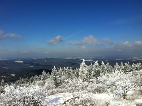 Žiema, Feldbergas, Taunus