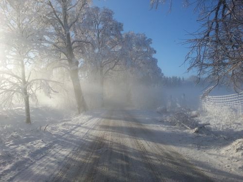 Žiema, Kelias, Pavasaris, Kaimas