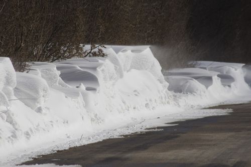 Žiema, Sniegas, Snowdrift