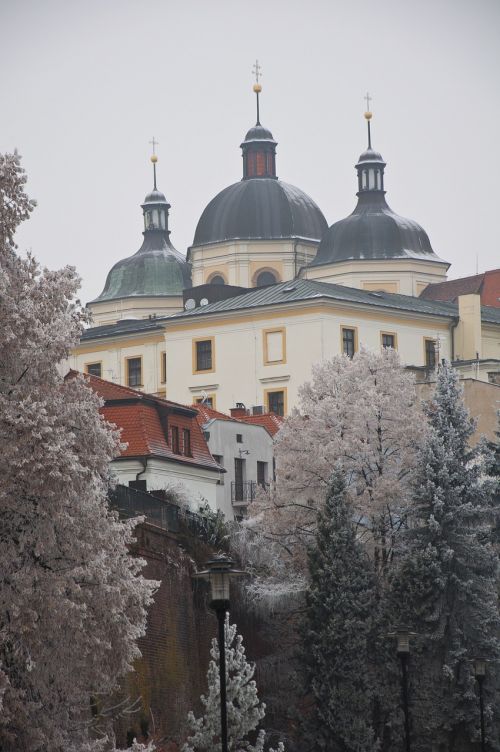 Žiema, Olomoucas, Šaltis, Bažnyčia