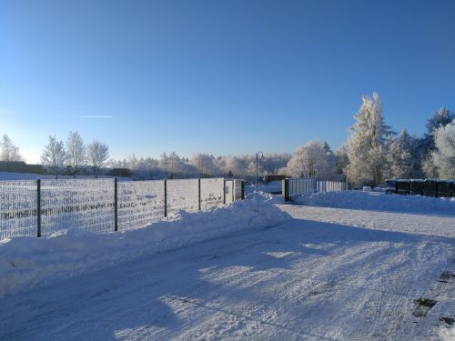 Žiema, Viduje, Vogtland