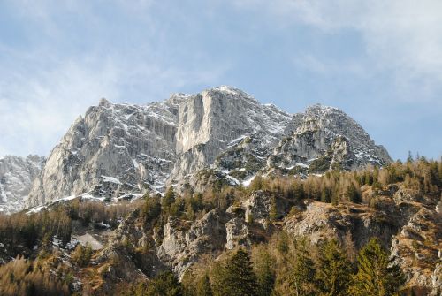 Žiema, Berchtesgaden, Rokas, Viršutinė Bavarija, Bavarijos Alpės