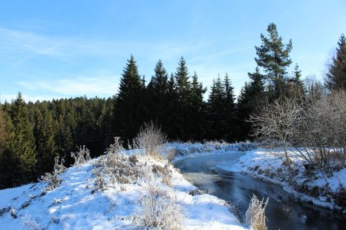 Žiema, Niederbayern, Bavarija