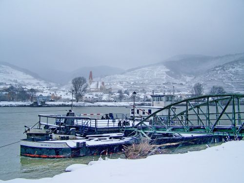 Žiema, Keltas, Danube, Vandens Transportas