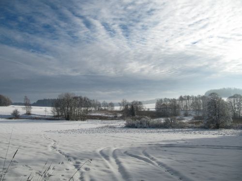 Žiema, Kraštovaizdis, Sniegas, Žiemą