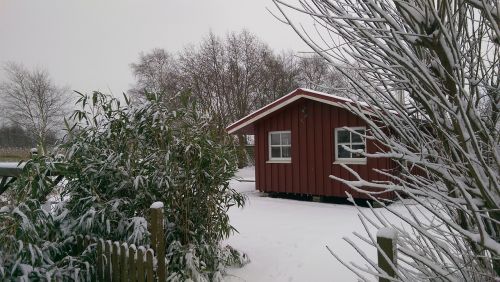 Žiema, Vasarnamis, Sniegas, Švedija