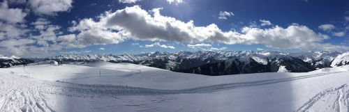 Žiema, Slidinėjimas, Austria, Kitzbuehel