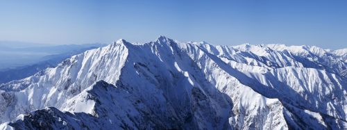 Žiemos Kalnas, Kashima Yarigatake, Šiaurės Alpės, Kovas, Alpinizmas, Kraštovaizdis