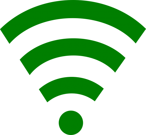 Bevielis Internetas, Ethernet, Transliuoti, Bangos, Siųsti, Stotis, Mobilus, Perduoti, Žalias, Simbolis, Piktograma, Nemokama Vektorinė Grafika