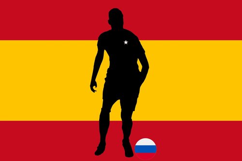Wm2018,  Pasaulio Čempionatas,  Ispanija,  Futbolas,  Pasaulio Futbolo Čempionato 2018,  Ispanijos Nacionalinė Komanda,  Pasaulio Taurė,  Nemokama Iliustracijos