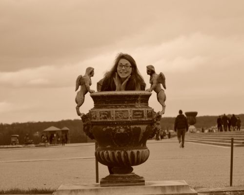 Moteris,  Išgalvotas Vazas,  Versailles,  France,  Apdaila,  Stilius
