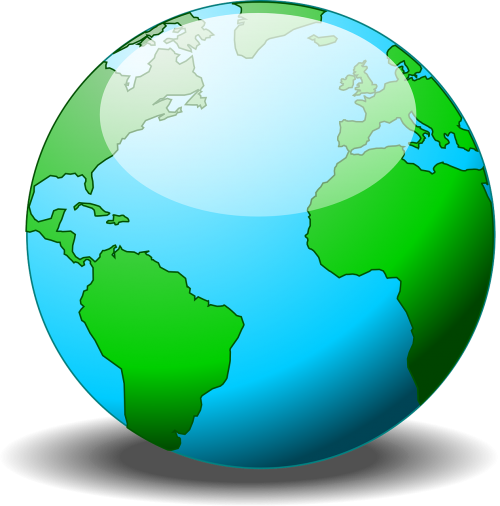 Pasaulis, Žemė, Gaublys, Planeta, Žemynai, Sfera, Pasaulio Žemėlapis, Visuotinis, Tarptautinis, Geografija, Sukasi, Žalias, Mėlynas, Terra, Nemokama Vektorinė Grafika