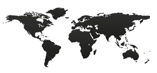Pasaulis, Žemėlapis, Žemė, Gaublys, Pasaulio Žemėlapis, Piešimas, Modelis