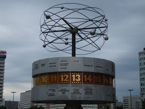 Pasaulio Laikrodis, Laikrodis, Uranijos Pasaulis, Alexanderplatz, Berlynas, Vokietija, Menas, Meno Kūriniai, Architektūra