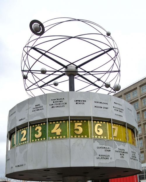 Pasaulio Laikrodis, Berlynas, Alexanderplatz, Orientyras, Laikrodis