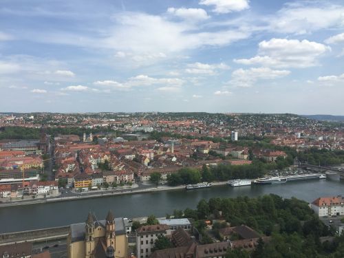 Würzburg, Pagrindinis, Miestas, Upė