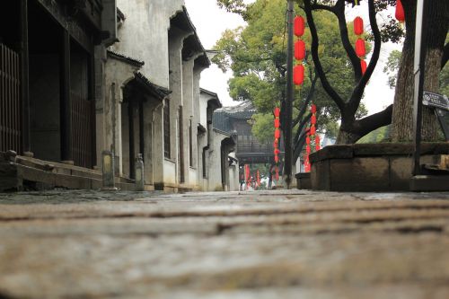 Wuxi, Lietus, Huishan Senovinis Miestas, Senovinis Miestas, Akmenų Kelias