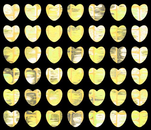 Širdis,  Širdis,  Valentine,  Valentino Diena & Nbsp,  Meilė,  Romantika,  Geltona,  Auksinis,  Eilutės,  Mažas,  Fonas,  Tapetai,  Juoda,  Geltonos Širdies