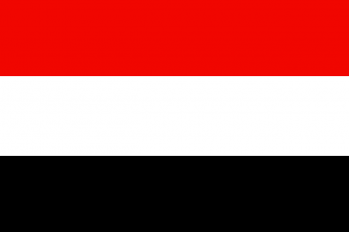 Jemenas, Vėliava, Nacionalinis, Šalis, Tauta, Simbolis, Ženklas, Nemokama Vektorinė Grafika