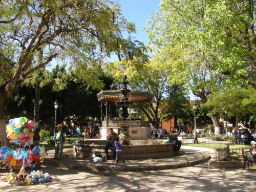 Zamora,  Michoacan,  Plaza Ginklai,  Centras Centro,  Zamora Plaza De Armas