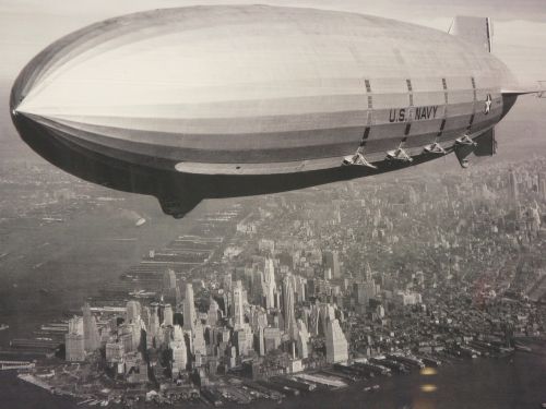 Zeppelinas, Niujorkas, Ny, Nyc, Niujorkas, Miestas, Aviacija