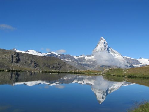 Zermatt, Veidrodinis Ežeras, Kalnai, Vaizdas, Ežeras, Žygis, Alpių, Gamta, Šveicarija, Swiss Alps, Kraštovaizdis, Panorama