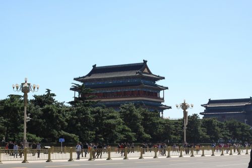Zhengyang, Pekinas, Istoriniai Pastatai, Qianmen, Turizmo Atrakcionai, Kinija, Durys, Miestas