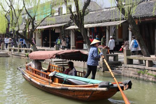 Zhouzhuang, Laivas, Valtis, Kraštovaizdis, Turizmas