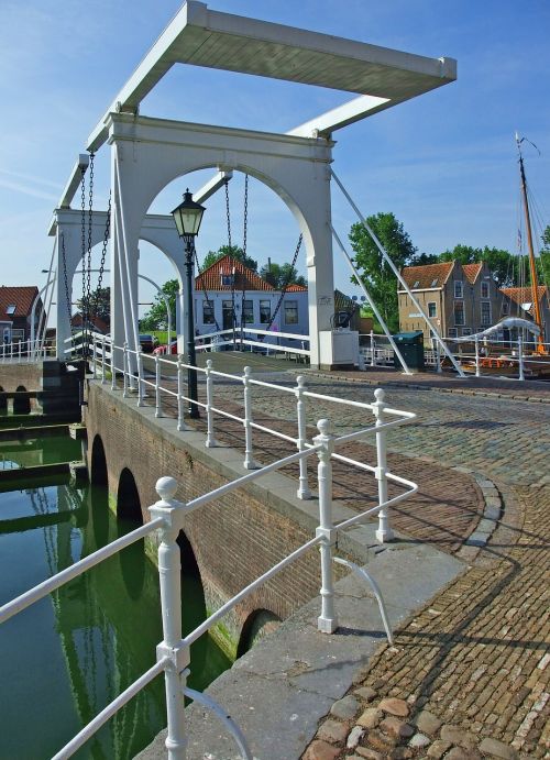 Zierikzee, Nyderlandai, Tiltas, Zeeland