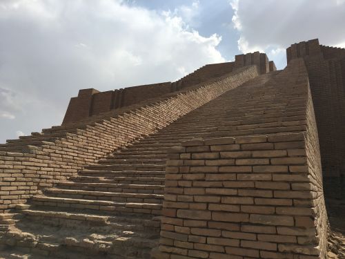 Zigguratas, Iraq, Senas, Senovinis, Didelis, Pastatas, Architektūra, Civilizacija