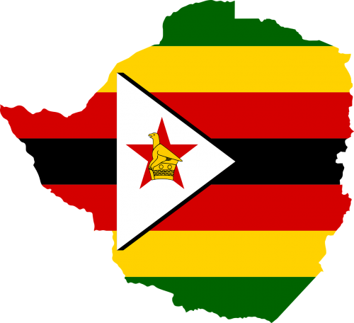 Zimbabvė, Vėliava, Žemėlapis, Geografija, Kontūrai, Afrika, Šalis, Tauta, Sienos, Svg, Figūra, Nemokama Vektorinė Grafika