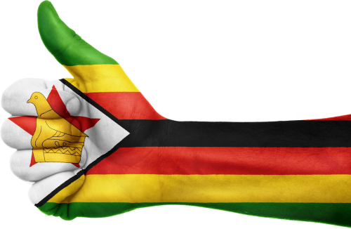 Zimbabvė, Vėliava, Ranka, Nacionalinis, Pirštai, Patriotinis, Nykščiai Aukštyn, Patriotizmas, Zimbabvė, Afrika