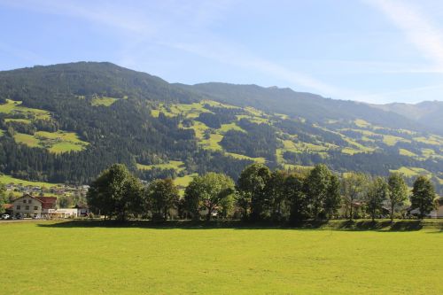 Zum Senner, Zillertal, Schliteriai, Kalnai, Kraštovaizdis, Gamta, Tyrol, Austria, Žinoma, Alpių, Peizažai
